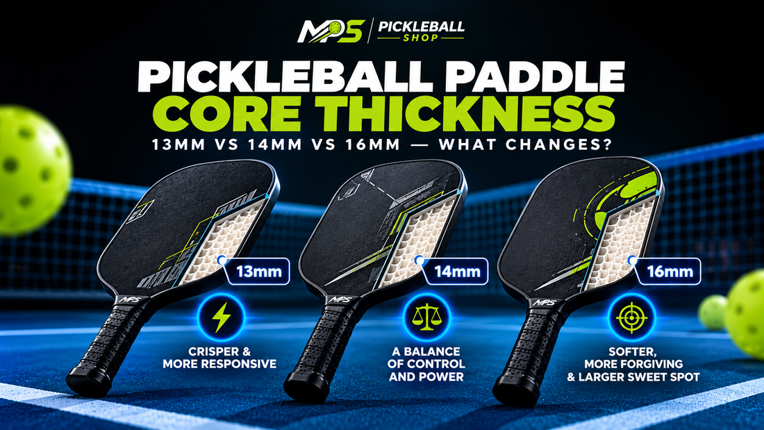 Pickleball Paddle Core Thickness Explained