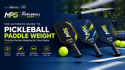 Pickleball Paddle Weight Explained | My Pickleball Shop
